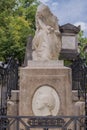 ChopinÃ¢â¬â¢s tomb in Paris Royalty Free Stock Photo
